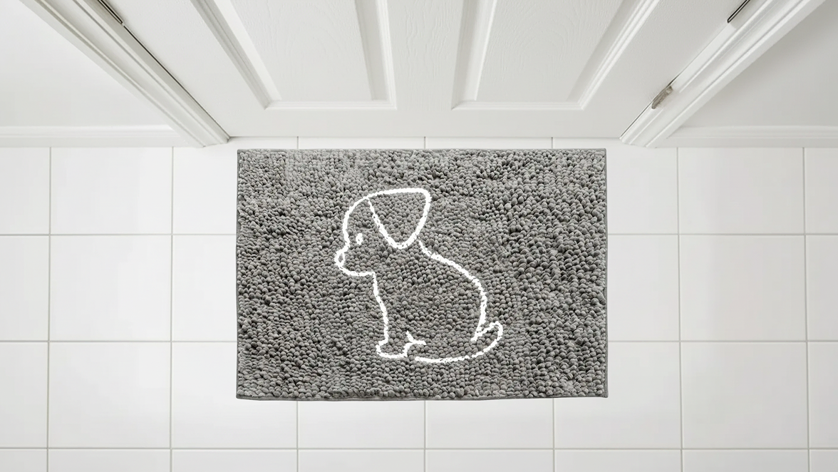 Muddy Mat is the Perfect Size to Keep Anywhere at Home S-paw-tless