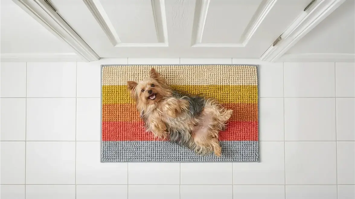 Muddy Mat tiene el tamaño perfecto para colocarla en cualquier lugar del hogar