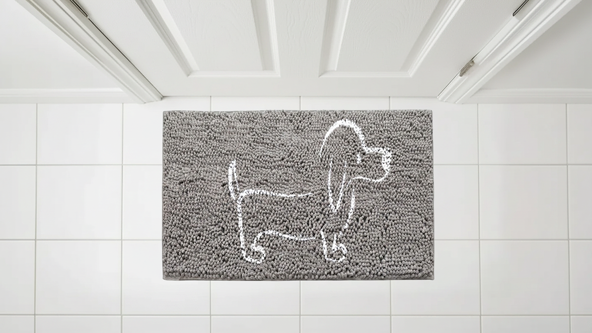 Muddy Mat is the Perfect Size to Keep Anywhere at Home S-paw-tless