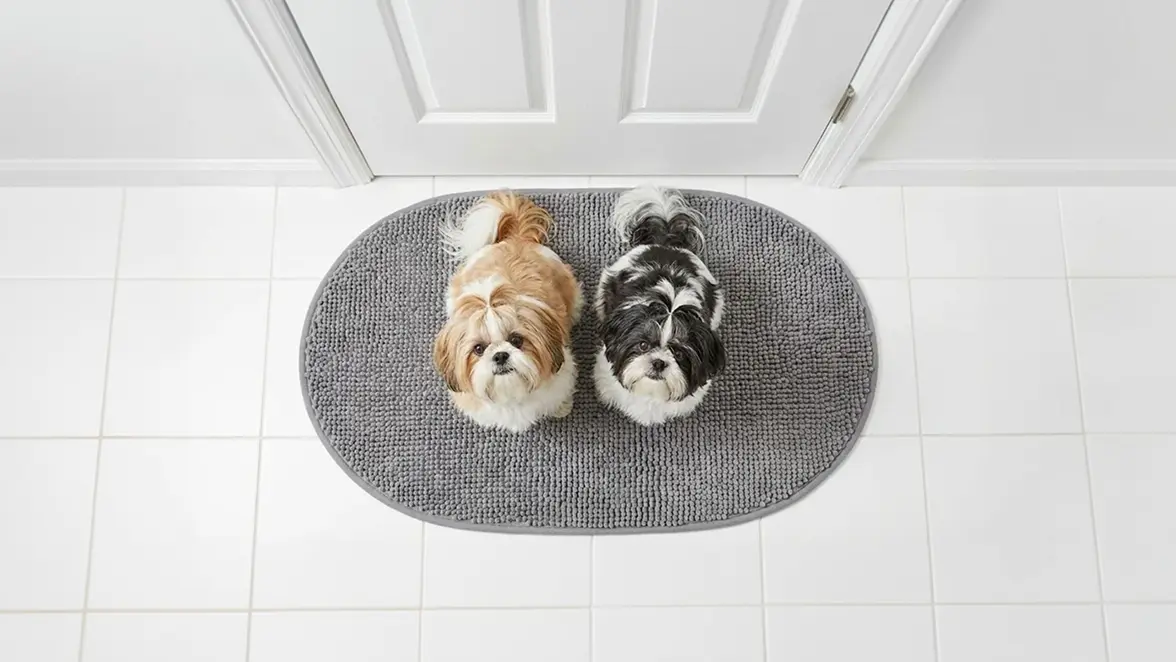 Muddy Mat is the Perfect Size to Keep Anywhere at Home S-paw-tless