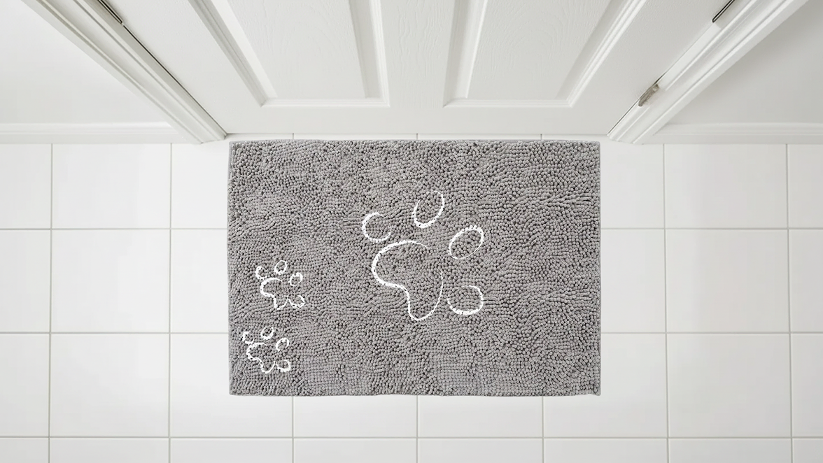Muddy Mat is the Perfect Size to Keep Anywhere at Home S-paw-tless