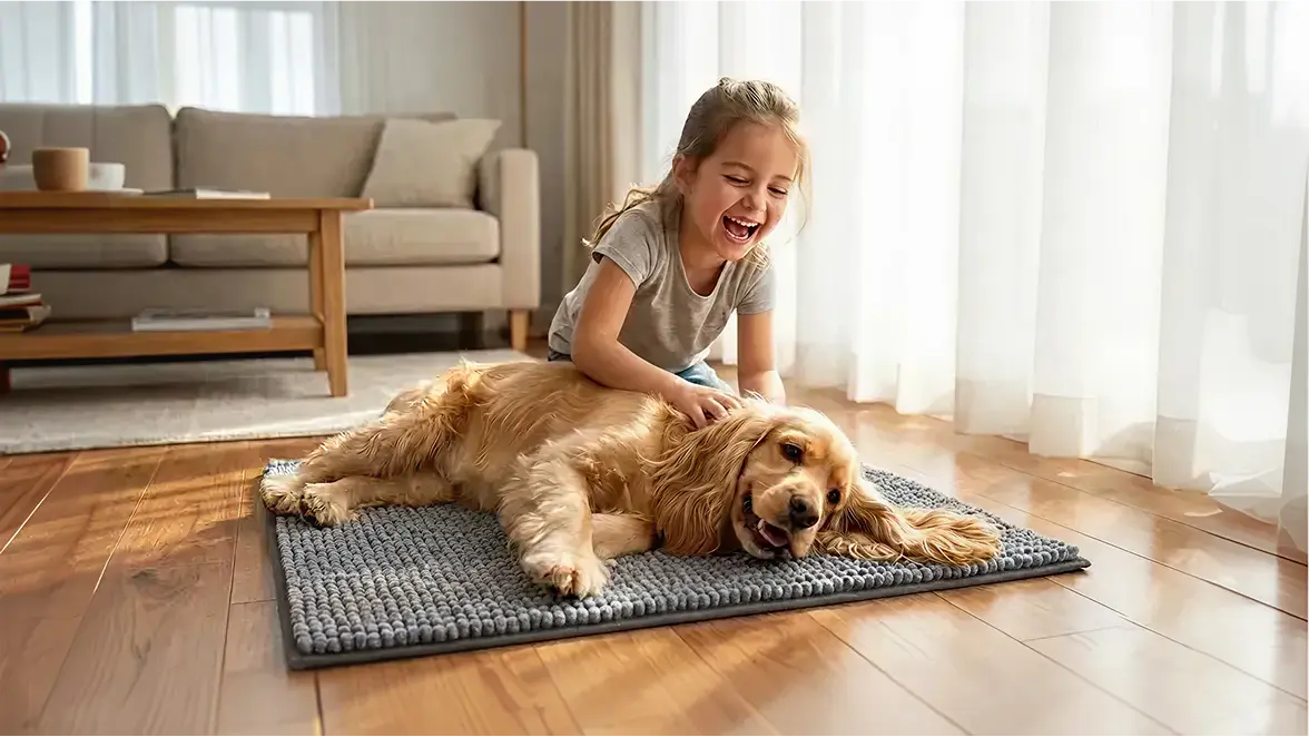 The Perfect Dog Doormat for All Surfaces