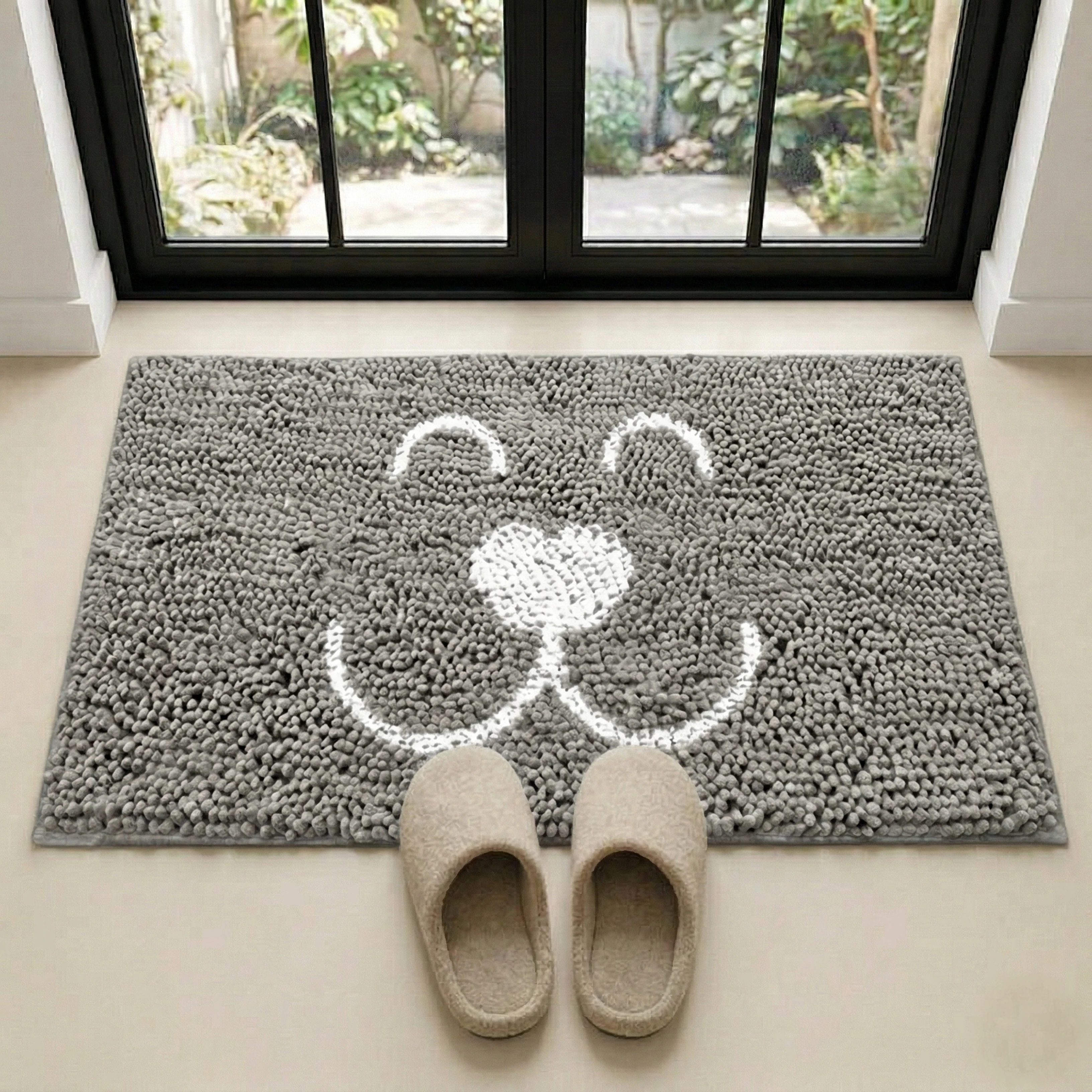 Embroidery Muddy Mat - Pet Face