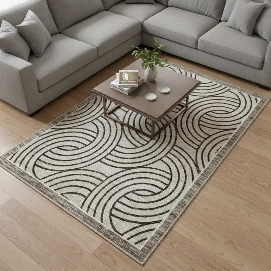 Muddy Mat Orbit Washable Area Rug