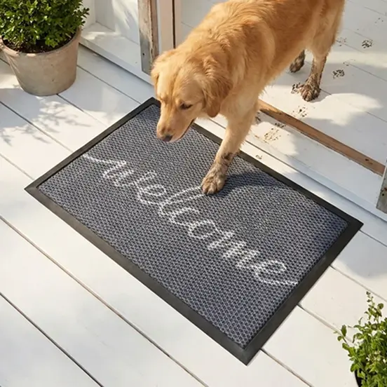 Muddy Mat® Printed Meshy Mat – The Best Dog Outdoor Mat for Muddy Paws