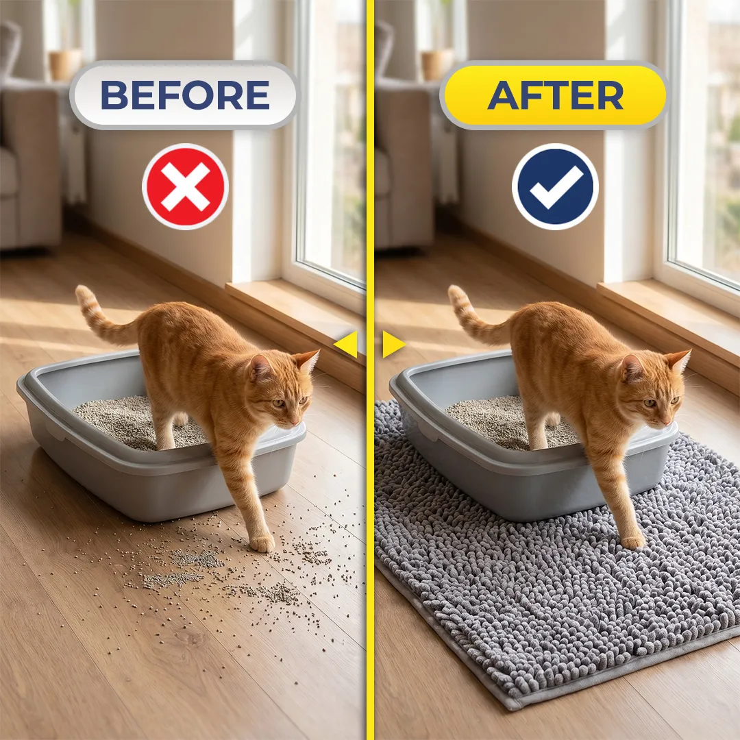 before and after comparison