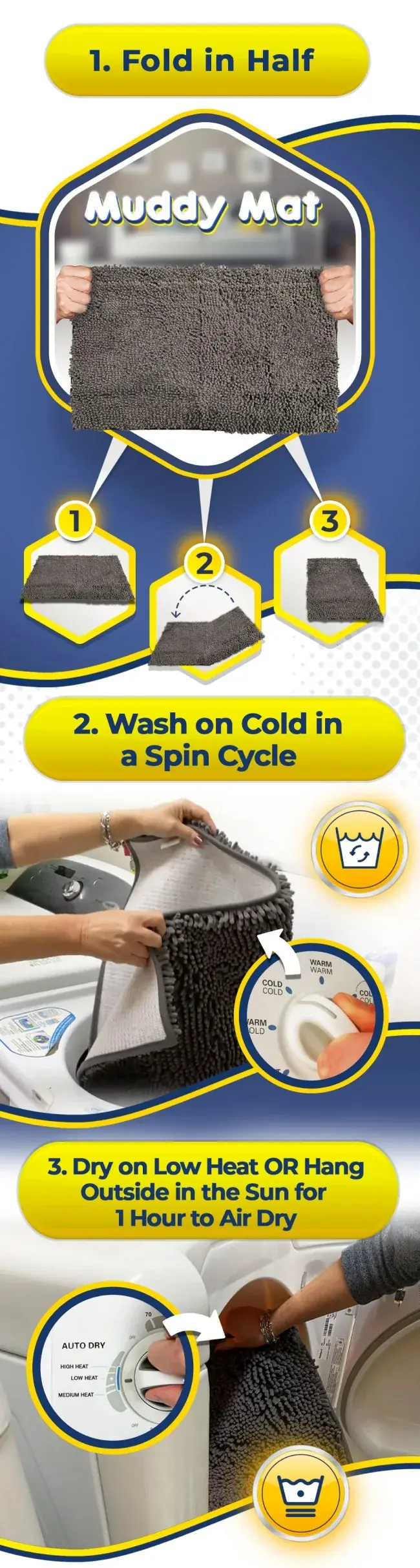 Machine wash section